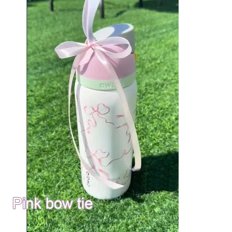 Insulated Stainless Steel Water Bottle with Straw, Bpa-Free Sports Water Bottle, Great for Travel, 24Oz/32 Oz,