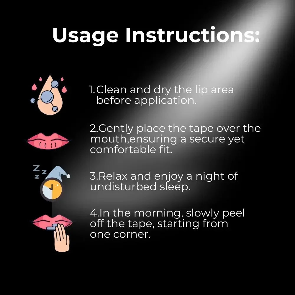 Premium Sleep Tape – Breath Better, Sleep Better