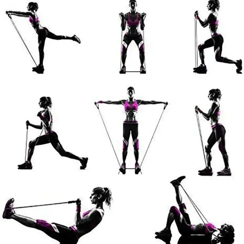 Multi-Level Resistance Bands Set – Full Body Workout Anywhere